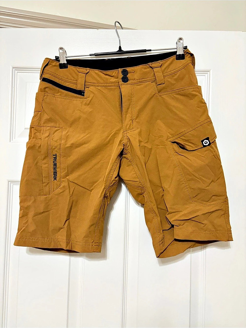 TRUEWERK T1 WerkShort Cargo Shorts Brown Waist 30 Long